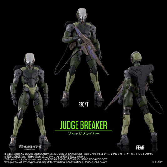 Altered Nano AN-06 Action Figure Alt Exo-Buggy-On & Judge Breaker Set 16 cm 4904810057352
