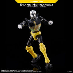Microman Legacy Soul Action Figure Command 1 Evans Hernandez 4904810049715