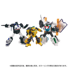 Transformers Dramatic Capture Series Action Figure 3-Pack Cybertron Chase 4904810994138