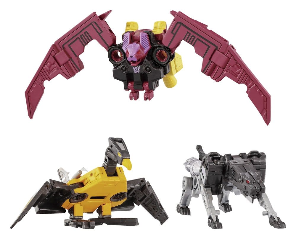 Transformers MPG Action Figure 3-Pack MPG-22 Jaguar & Buzzsaw & Ratbat 4904810073291