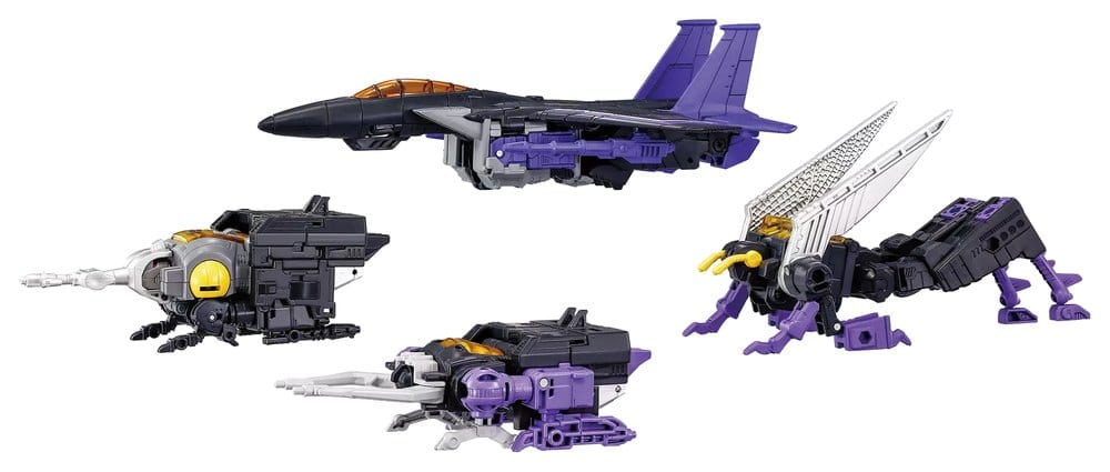 Transformers Dramatic Capture Series Action Figure 4-Pack Decepticons Part 2 5010996442260