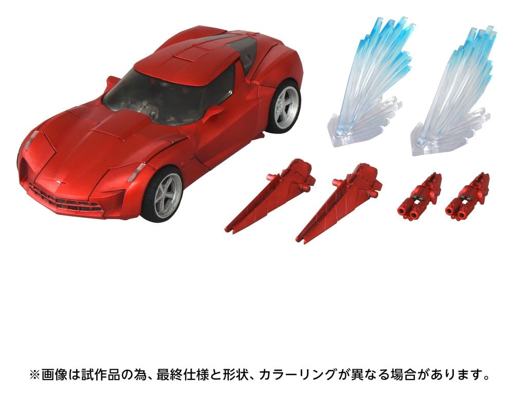 Transformers: Revenge of the Fallen Masterpiece Movie Next Action Figure MPMN-02 Sideswipe G1 Red 15 cm 4904810075172