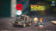 Back to the Future Q-Village Vehicle with mini-figures Time Machine 9 cm 4904810997276