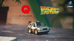 Back to the Future Q-Village Vehicle with mini-figures Time Machine 9 cm 4904810997276