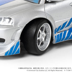 Fast & Furious Q-Village Vehicle with mini-figure Nissan Skyline GT-R (R34) 9 cm 4904810997290