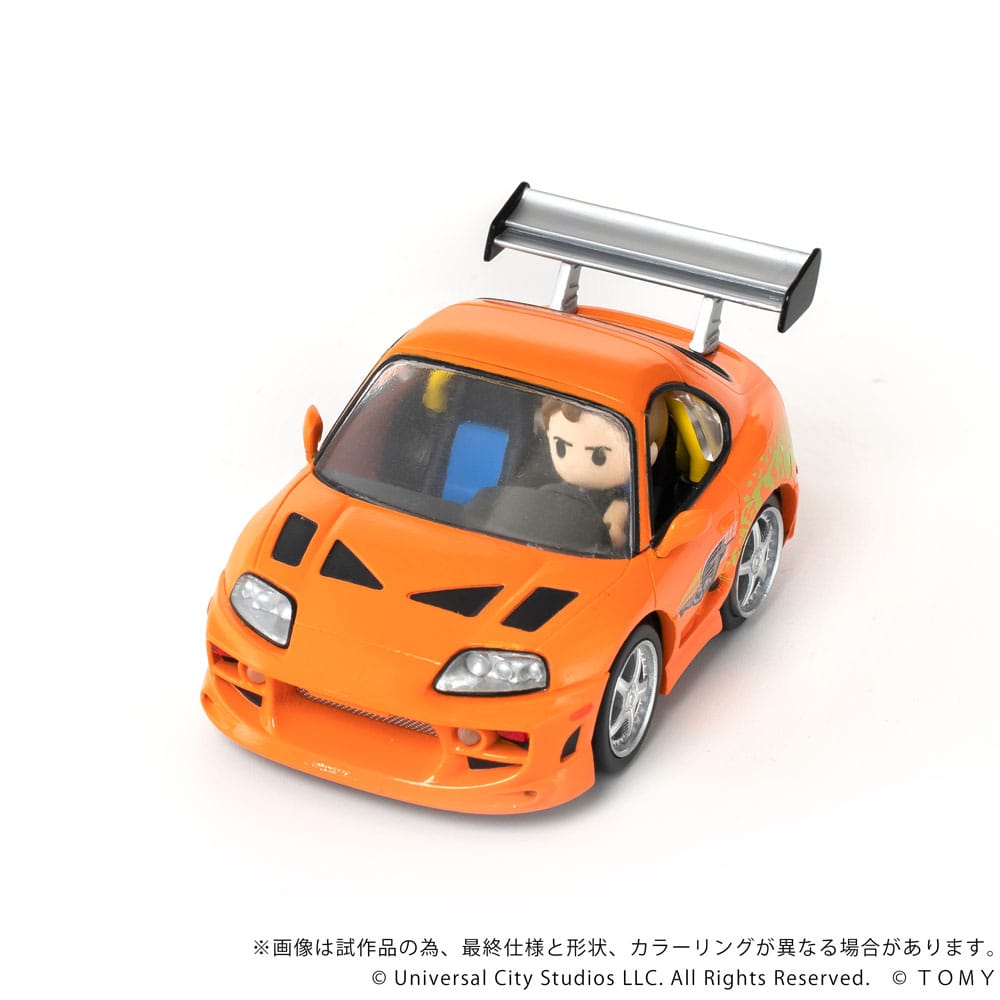 Fast & Furious Q-Village Vehicle with mini-figure Toyota Supra JZA80 9 cm 4904810096986