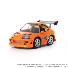 Fast & Furious Q-Village Vehicle with mini-figure Toyota Supra JZA80 9 cm 4904810096986