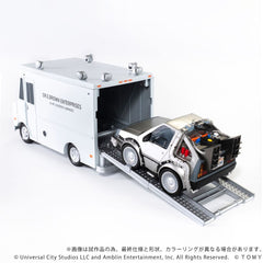Back to the Future Q-Village Vehicles with mini-figures Time Machine Deluxe Set 9 cm 4904810997283