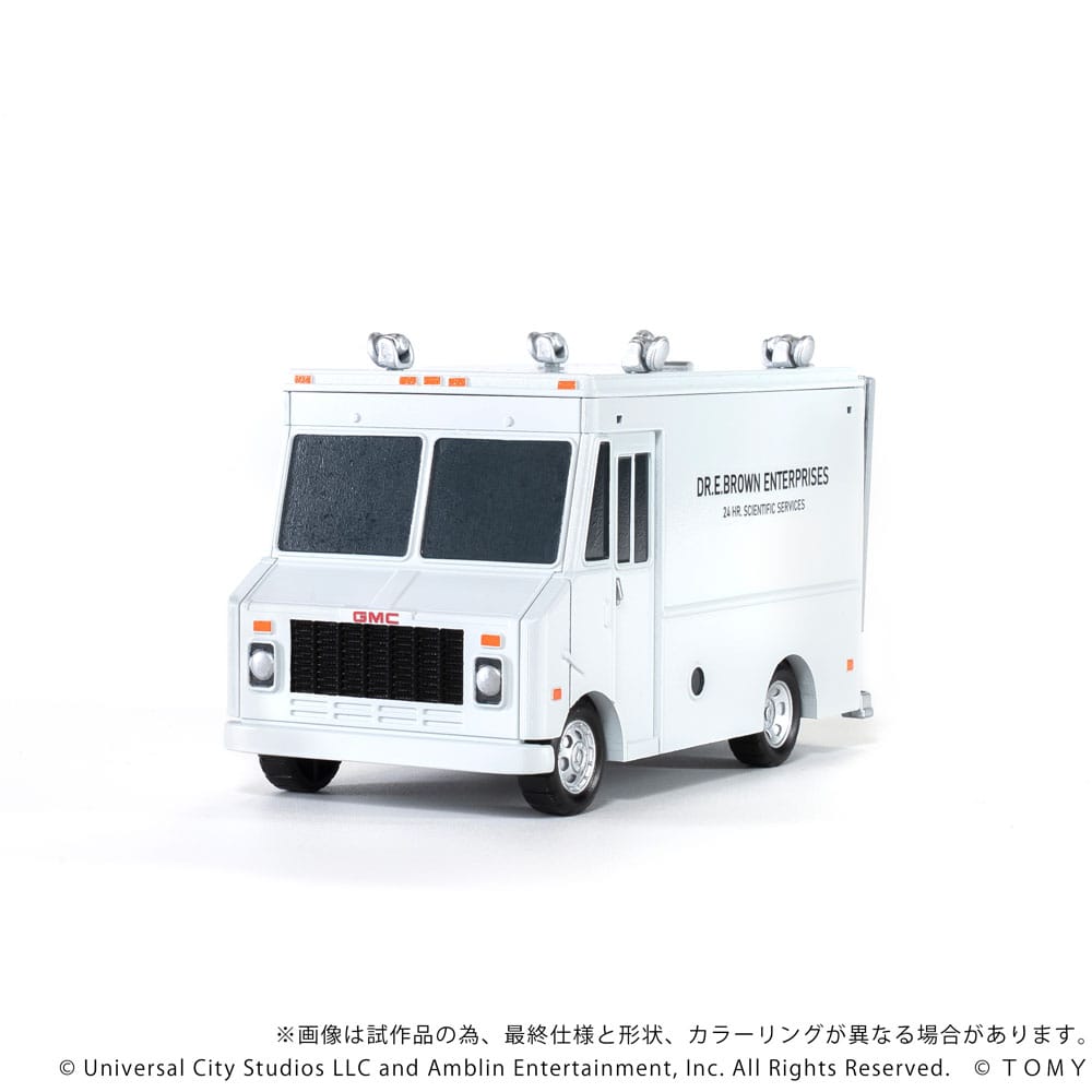 Back to the Future Q-Village Vehicles with mini-figures Time Machine Deluxe Set 9 cm 4904810997283