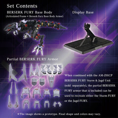 Zoids Plastic Model Kit AM-Z01EX Berserk Fury (Elementary Body) 190526076143