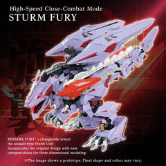 Zoids Model Kit Accesoory Set AM-Z01CP Berserk Fury Sturm & Jagd Unit 190526076150