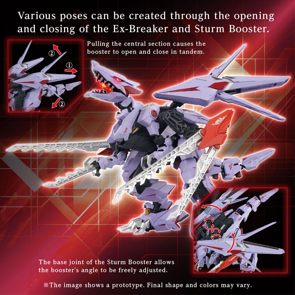 Zoids Model Kit Accesoory Set AM-Z01CP Berserk Fury Sturm & Jagd Unit 4904810088875