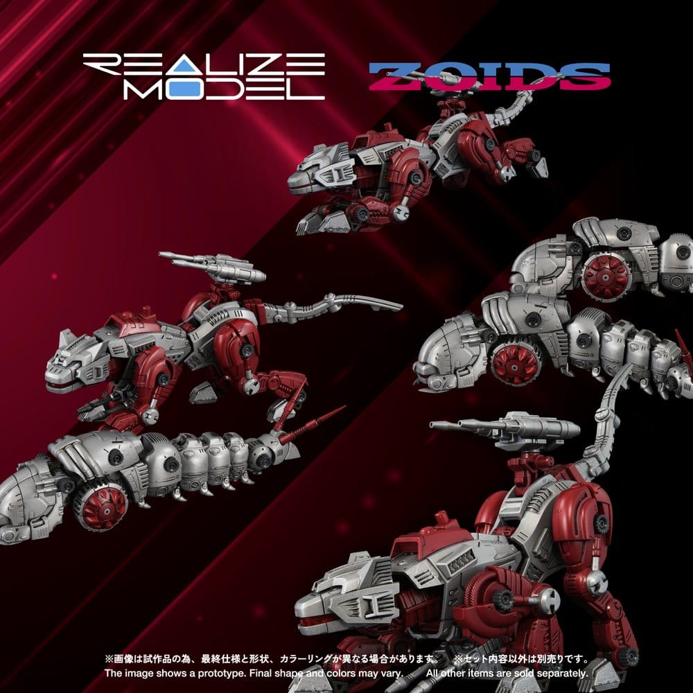 Zoids Plastic Model Kit 1/100 RMZ-019 Hell Cat & Molga Zenebus Color Set 14 cm     4904810073987