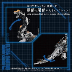 Zoids Plastic Model 1/72 AZ-17DX Ultra Saurus Gravity Cannon Deluxe Version 58 cm 4904810957256