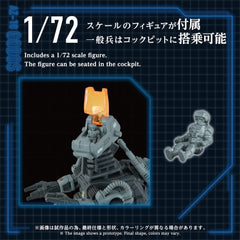 Zoids Plastic Model Kit 1/72 AZ-18 Godos 13 cm 4904810058625
