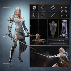 The Girl Under Wolf's Ward Actionfigur 1/6 Alina (Silver) 30 cmThe Girl Under Wolf's Ward Action Figure 1/6 Alina (Silver) 30 cmThe Girl Under Wolf's Ward figurine 1/6 Alina (Silver) 30 cmThe Girl Under Wolf's Ward Figura 1/6 Alina (Silver) 30 cm 6971272333261