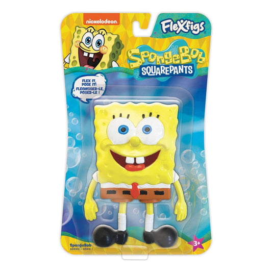 SpongeBob SquarePants FleXfigs Bendable Figure SpongeBob 0686141552150