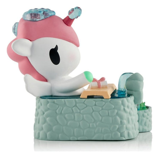 Unicorno Window Box Figure Spa Day Hot Springs Oasis 7 cm 0840080829739