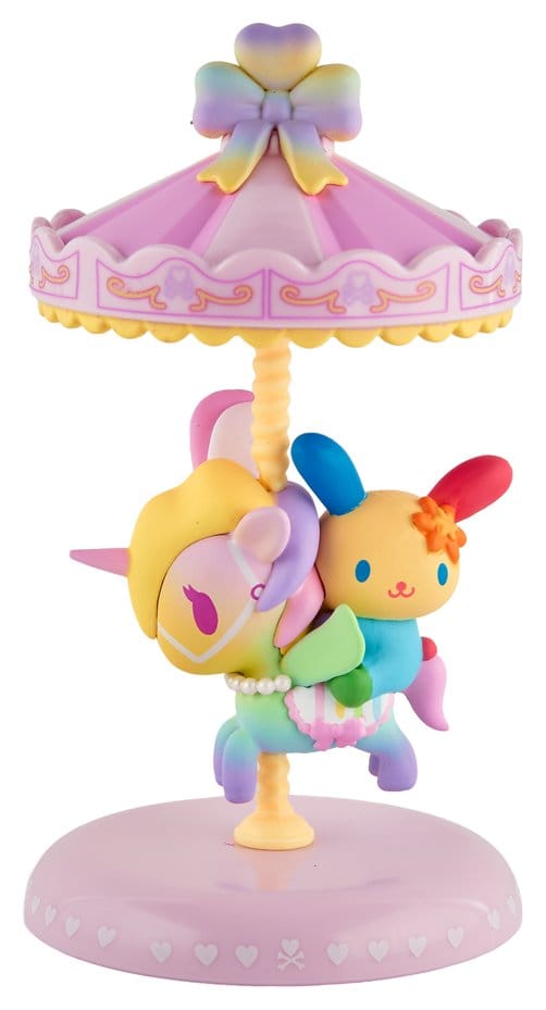 tokidoki x HKF Window Box Figure U*SA*HA*NA & Can Can Sweet Pink Carousel Special Edition 8 cm  0840080831497