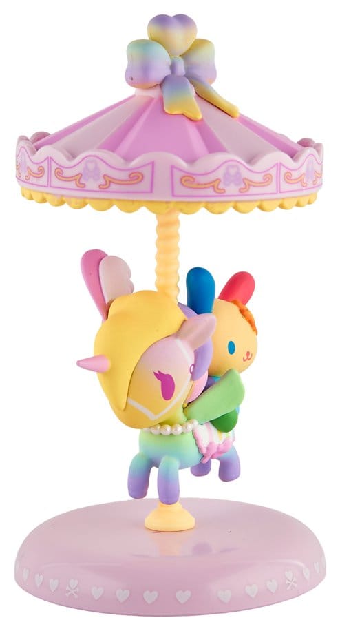 tokidoki x HKF Window Box Figure U*SA*HA*NA & Can Can Sweet Pink Carousel Special Edition 8 cm  0840080831497