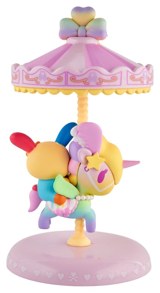 tokidoki x HKF Window Box Figure U*SA*HA*NA & Can Can Sweet Pink Carousel Special Edition 8 cm  0840080831497