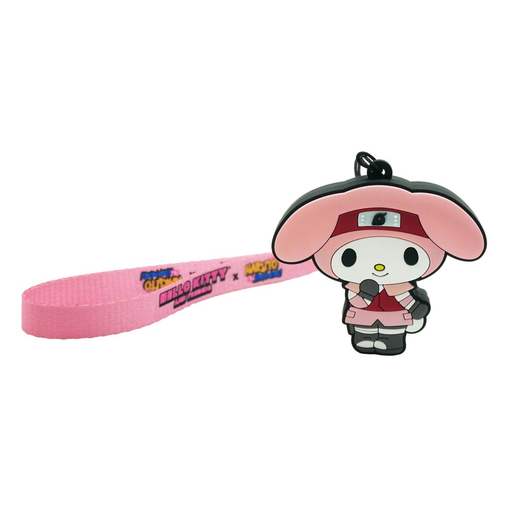 Naruto Shipudden x Hello Kitty PVC Keychain My Melody Sakura 3760158116547