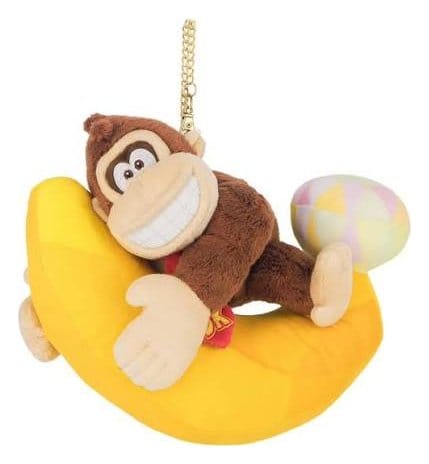 Donkey Kong Bananza Keychain Donkey Kong & Banandium Jumbo 22 cm 3760421780680