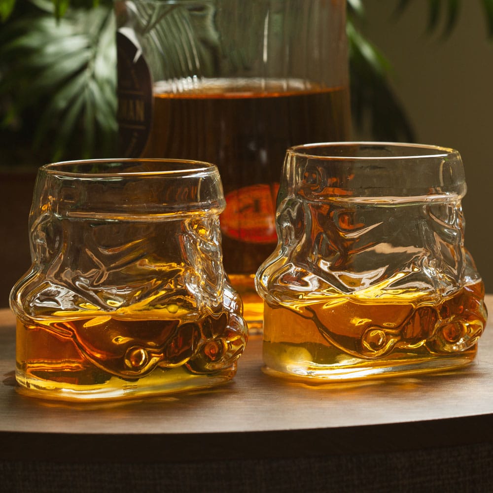 Original Stormtrooper 3D Whiskey Glass - ThumbsUp! 