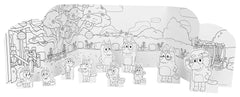 Bluey Colouring and Play World Set 5055918659005