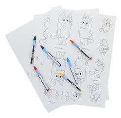 Bluey Colouring and Play World Set 5055918659005