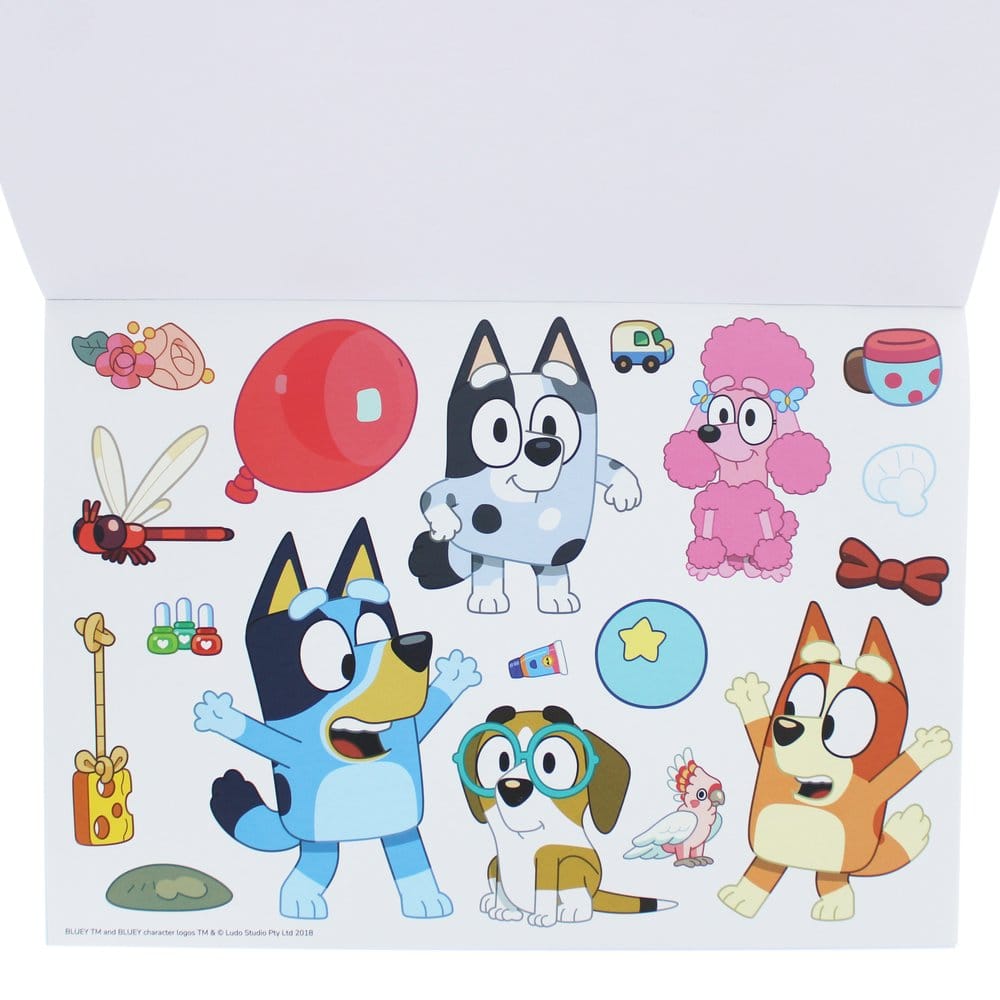 Bluey Colouring Book A4 & Sticker Set 5055918659029