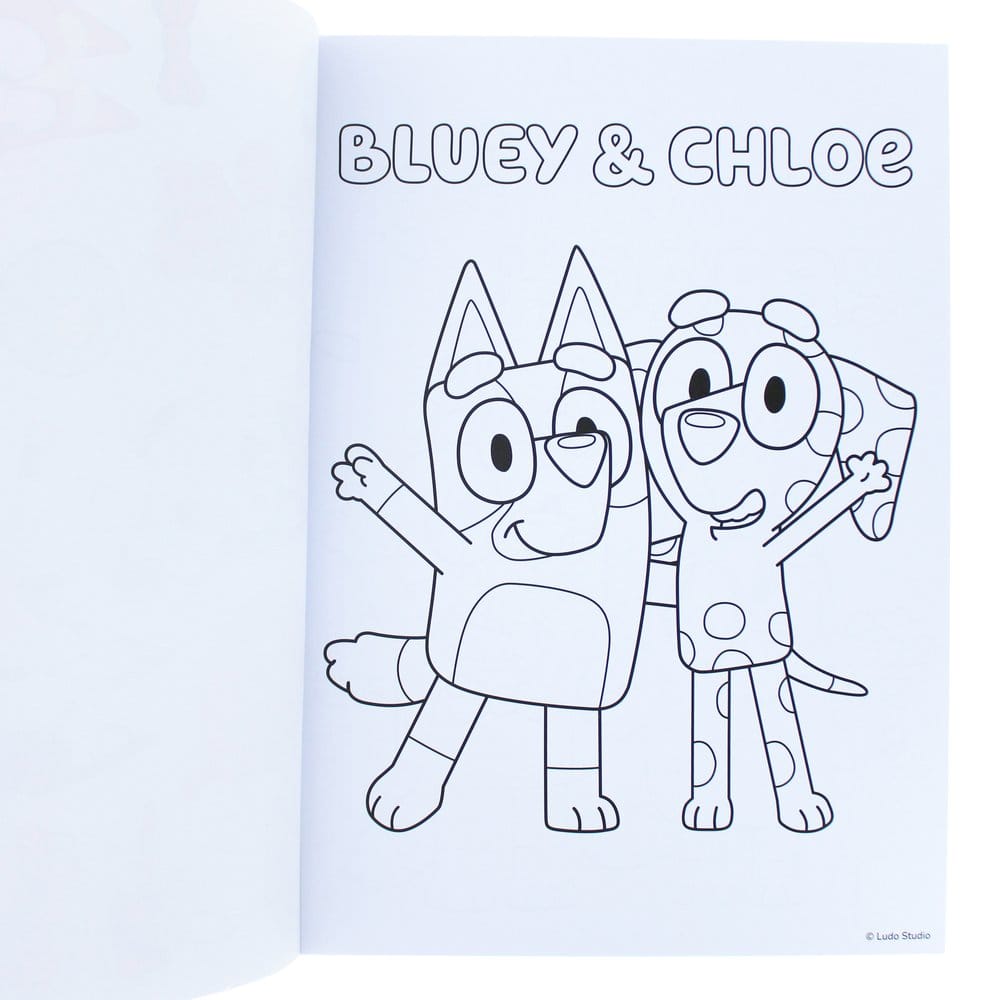 Bluey Colouring Book A4 & Sticker Set 5055918659029