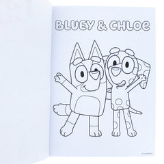 Bluey Colouring Book A4 & Sticker Set 5055918659029