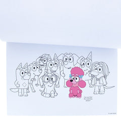 Bluey Colouring Book A4 & Sticker Set 5055918659029