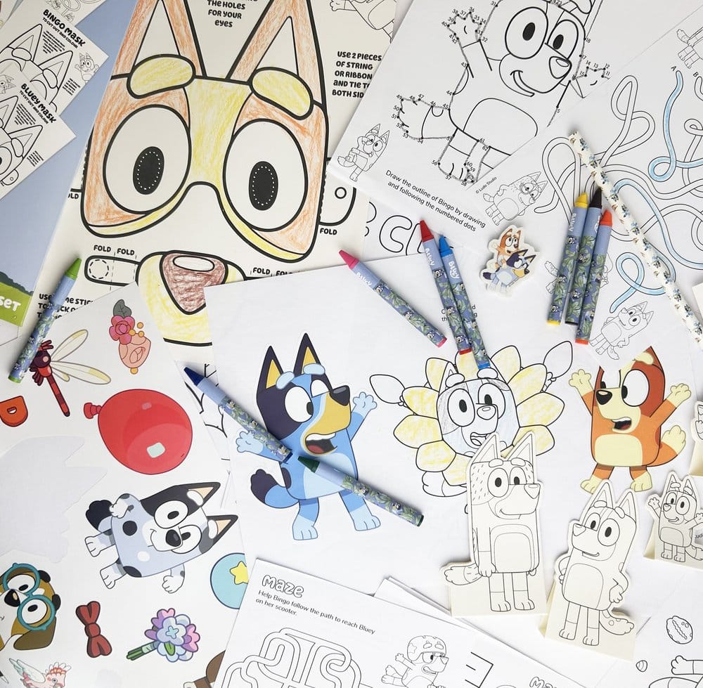 Bluey Play & Learning Poster Set 5055918665280