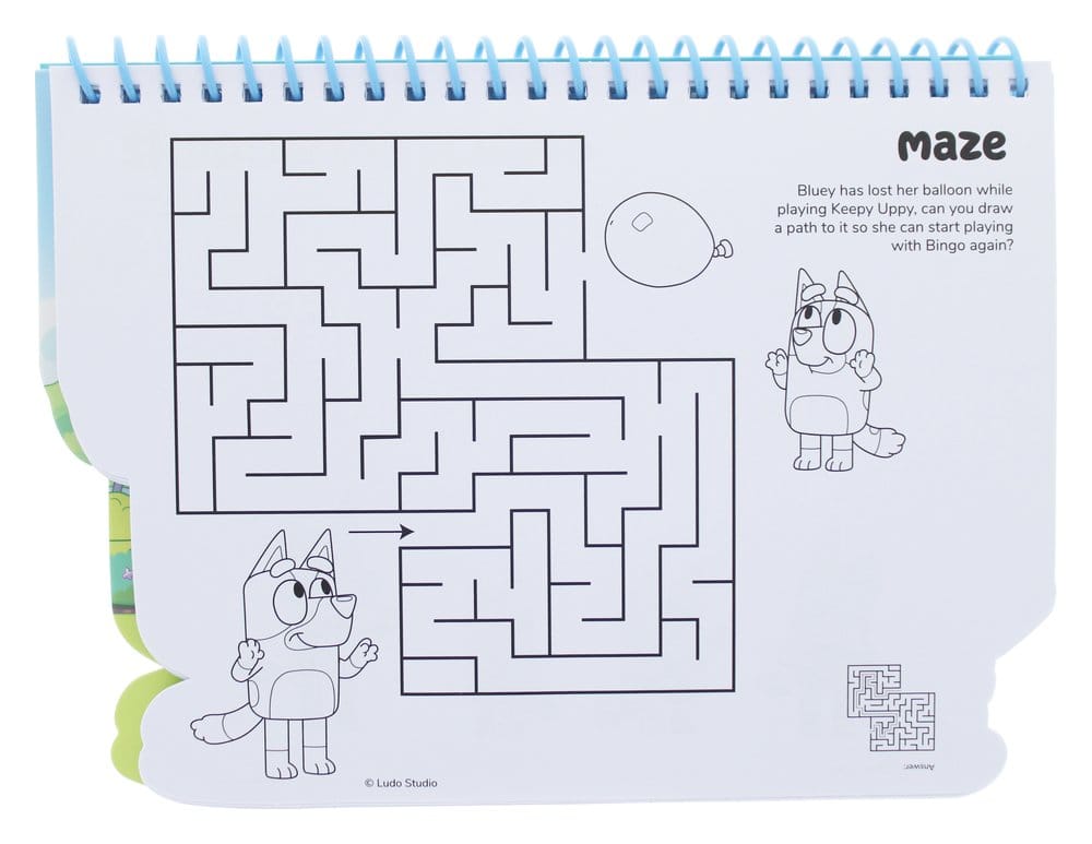 Bluey Travel Colouring Set 5055918665297