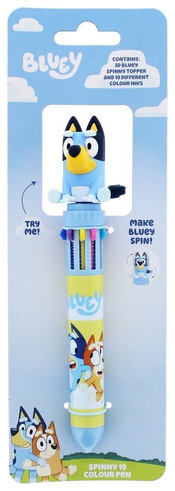 Bluey Multi Colour Pen Spinny 5055918668403