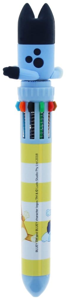 Bluey Multi Colour Pen Spinny 5055918668403