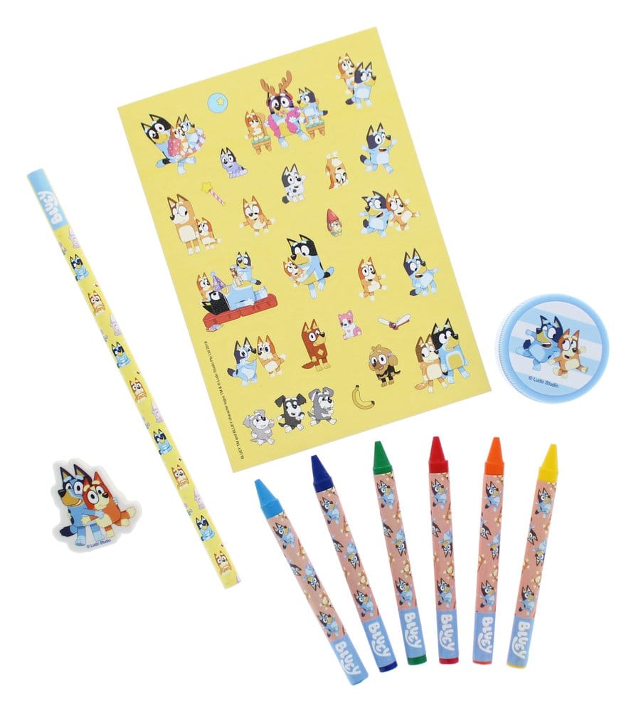 Bluey 11-Piece Stationery Set 5055918668410