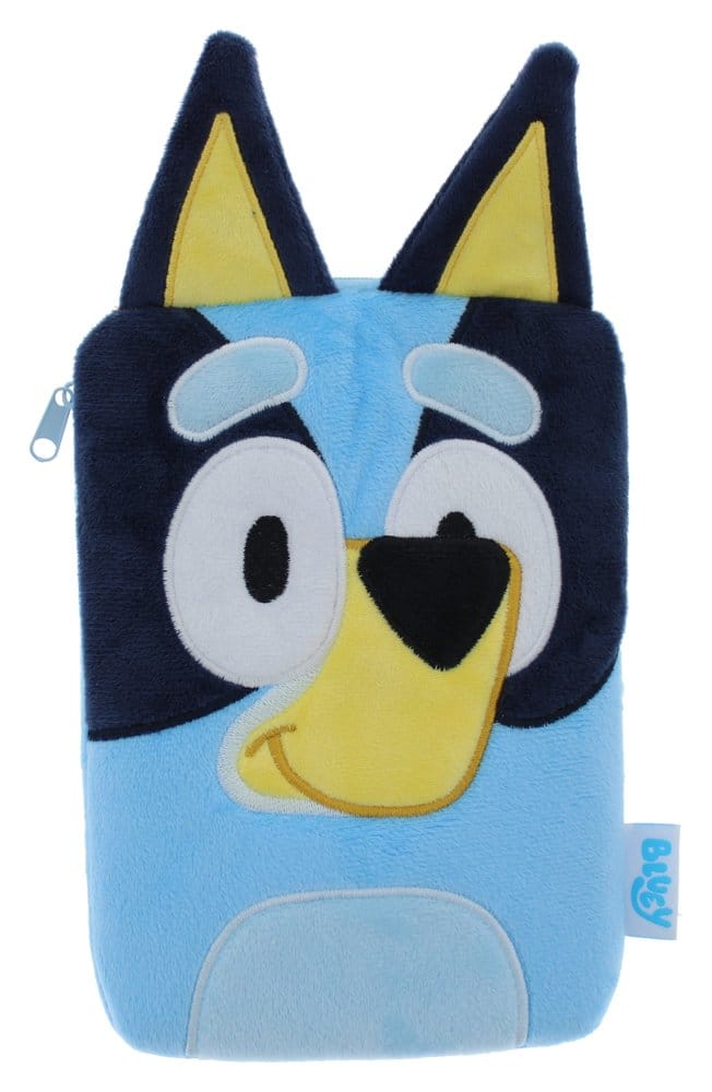 Bluey Plush Pencil Case Blue 5055918668434
