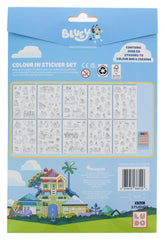 Bluey Sticker Colouring Set 5055918668458
