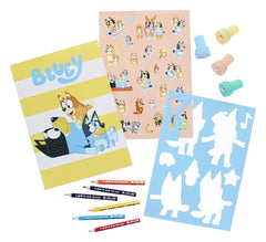Bluey 14-Piece Creative Colouring Set 5055918668502