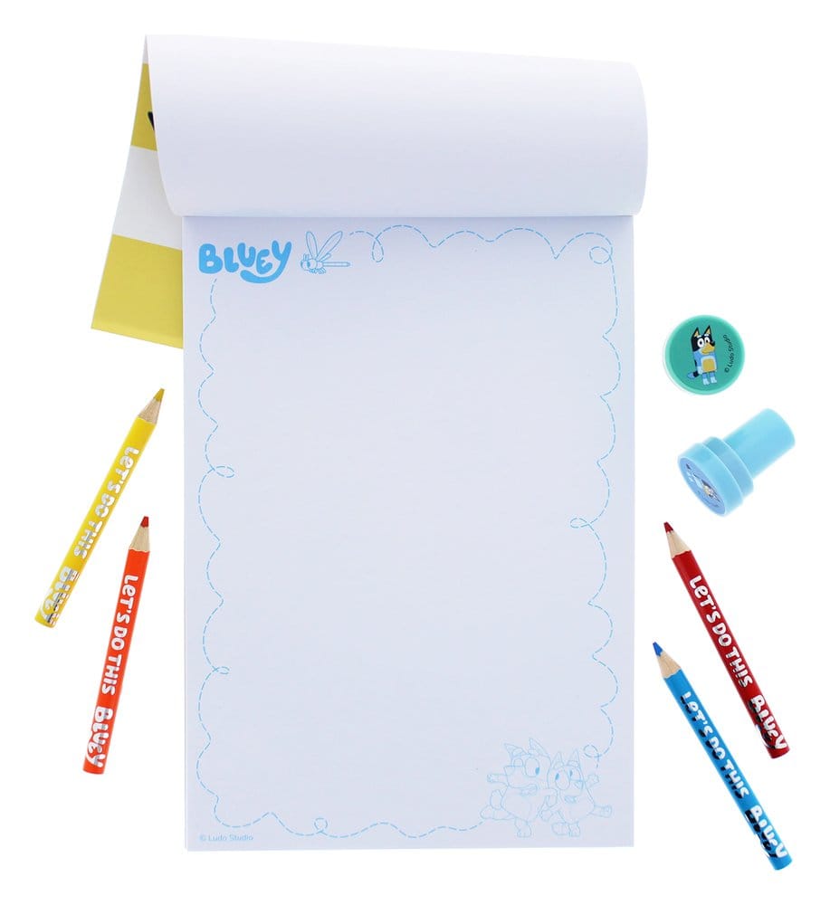 Bluey 14-Piece Creative Colouring Set 5055918668502