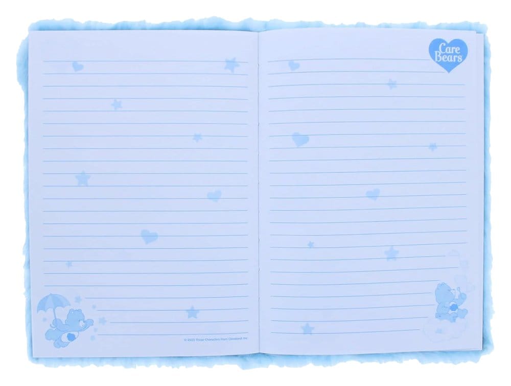 Care Bears Plush Notebook Blue 5055918664818