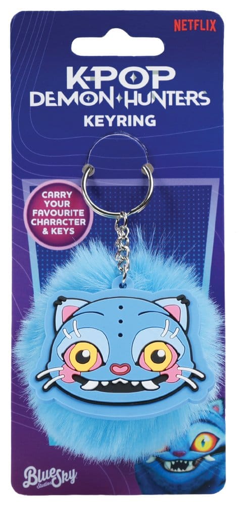 KPop Demon Hunters Pom Pom Keychain Derpy 5056563722489