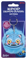 KPop Demon Hunters Pom Pom Keychain Derpy 5056563722489