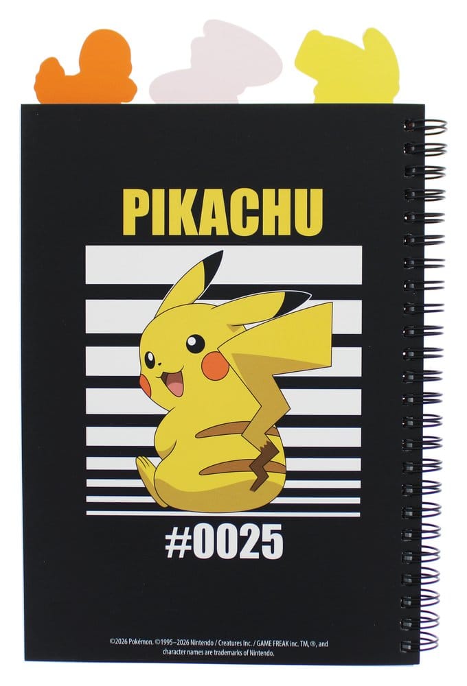 Pokémon Notebook A5 Project Book Time to Train 5055918667109