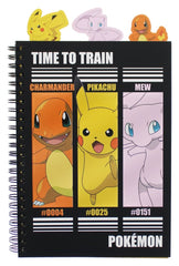 Pokémon Notebook A5 Project Book Time to Train 5055918667109