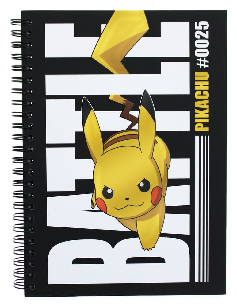Pokémon Notebook A5 Battle Pikachu 5055918667116