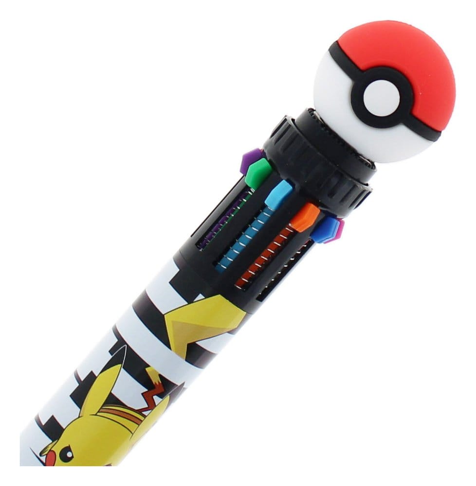 Pokémon Multi Colour Pen Spinny Pokéball 5055918667130